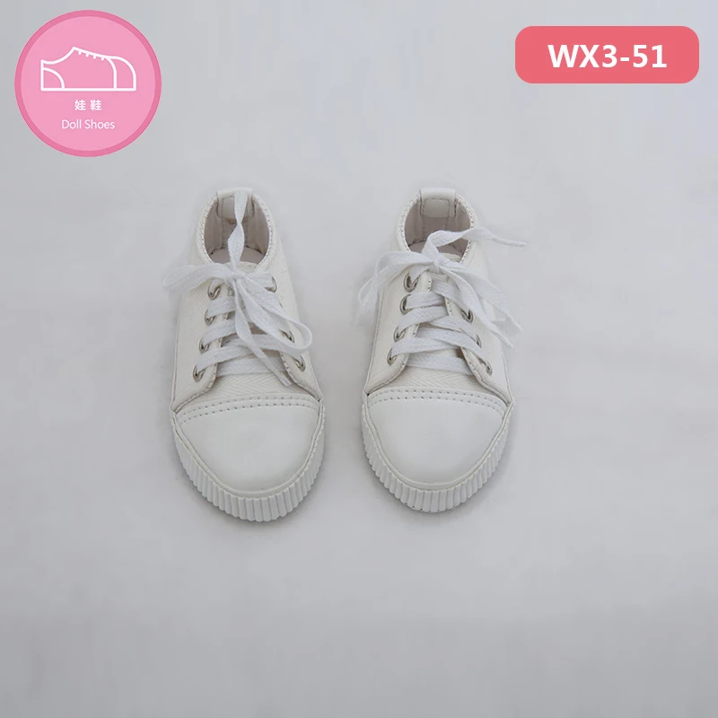 Обувь для BJD куклы белого цвета из искусственной кожи модные мини-игрушки для мальчиков мужская обувь 1/3 кукла для SDGR SD17 аксессуары для кукол - Цвет: WX3-51