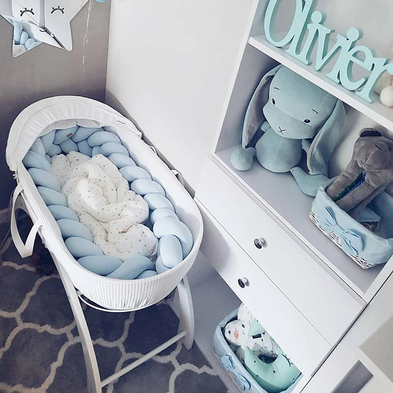 1M Nordic Style Long Knotted Decorativ Bed Bumper Sofa Cushion Home Decor Baby Bed Braid Bumper Protector Kids Room Decor 1M Nordic Style Long Knotted Decorativ Bed Bumper Sofa Cushion Home Decor Baby Bed Braid Bumper Protector Kids Room Decor