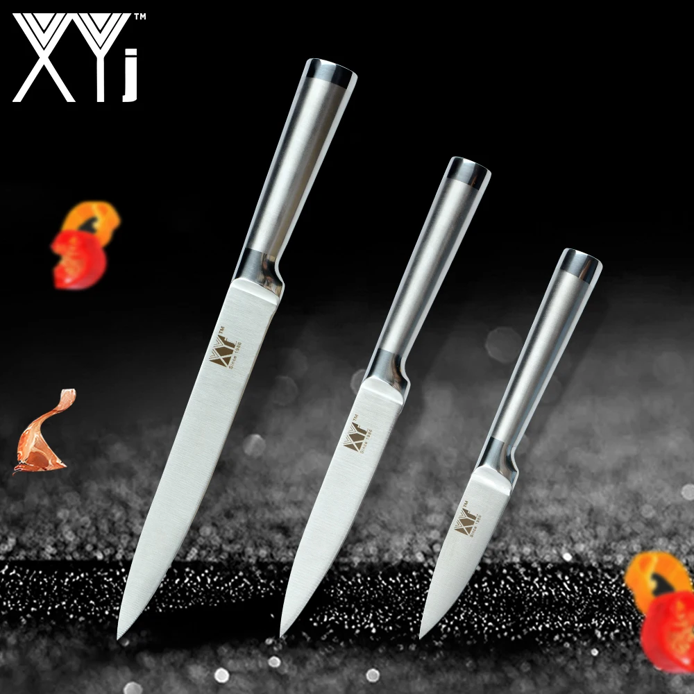 XYj Japanese Style Kitchen Cooking Knives Stainless Steel Knives Kitchen Tools Accessories Stainless Steel Kitchen Knives Tool