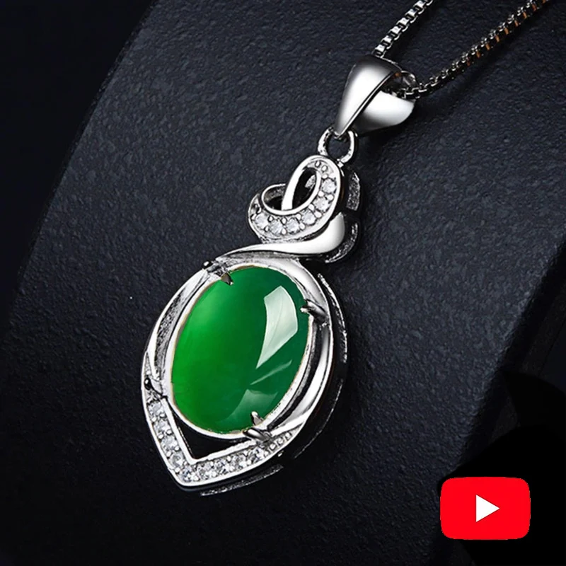 Серебрянный кулон с нефритом - отзывы