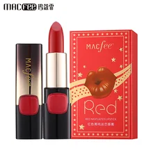 MACFEE, 5 цветов, Увлажняющая губная помада, гладкая губная помада, долговечная, очаровательная, водостойкая губная помада, косметика, красота, макияж