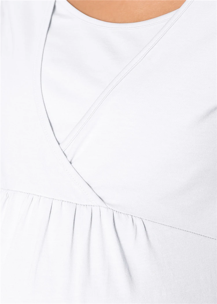 Maternity T-shirts Clothes For Pregnant Women Summer Lactating Mothers Nursing Breastfeeding Clothes Dress Shirt Top Feeding 3xl (17)