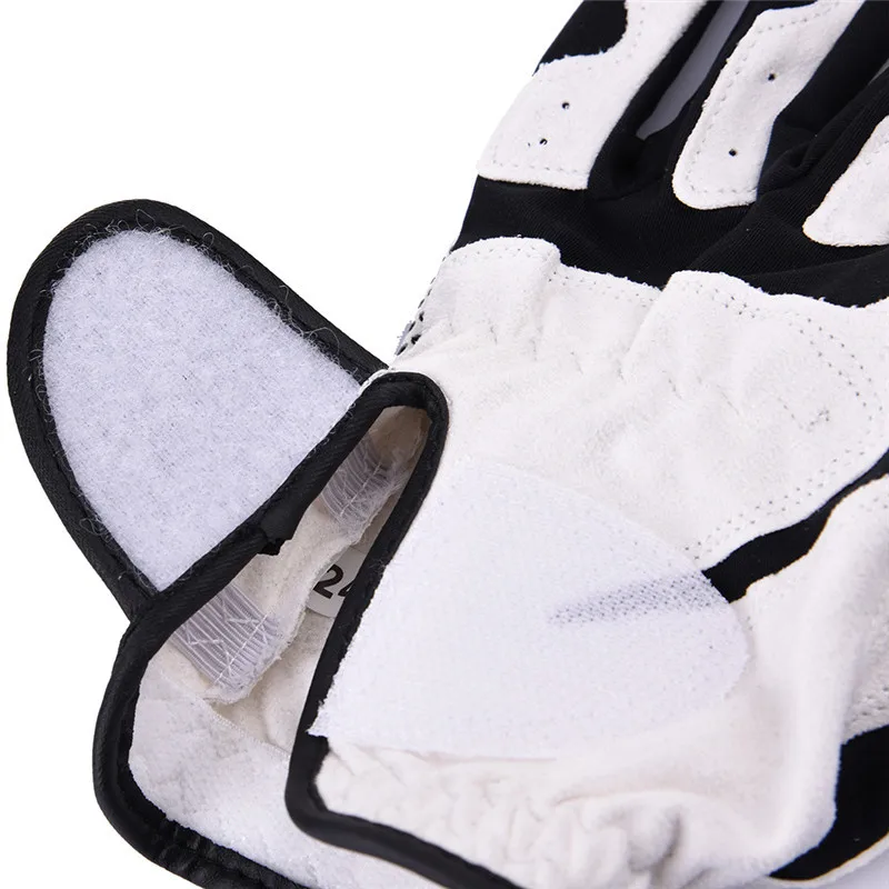 Перчатки Для Гольфа Мужская одежда левая рука пот из абсорбирующей ткани из микрофибры мягкие дышащие износостойкие перчатки