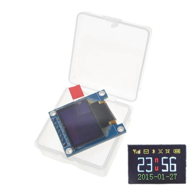 WAVGAT 0,95 дюймов SPI полный цветной oled-дисплей DIY модуль 0,95 "RGB 96x64 ЖК дисплей для Arduino SSD1306 Драйвер IC одежда высшего качества