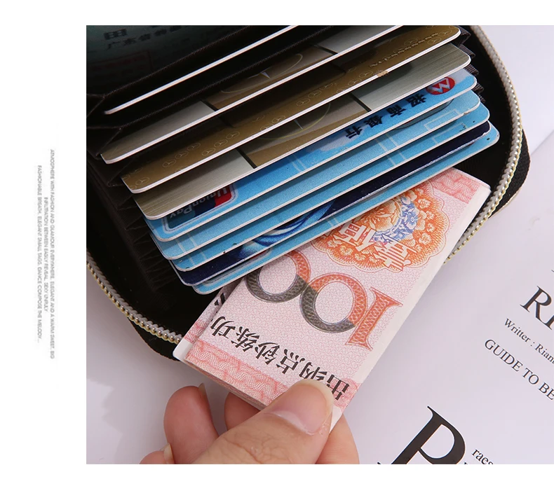 APP BLOG Женский Мужской кредитный ID держатель для карт чехол Выдвижная сумка для бизнес-банковских карт маленький кошелек портмоне Carteira Mujer мужской