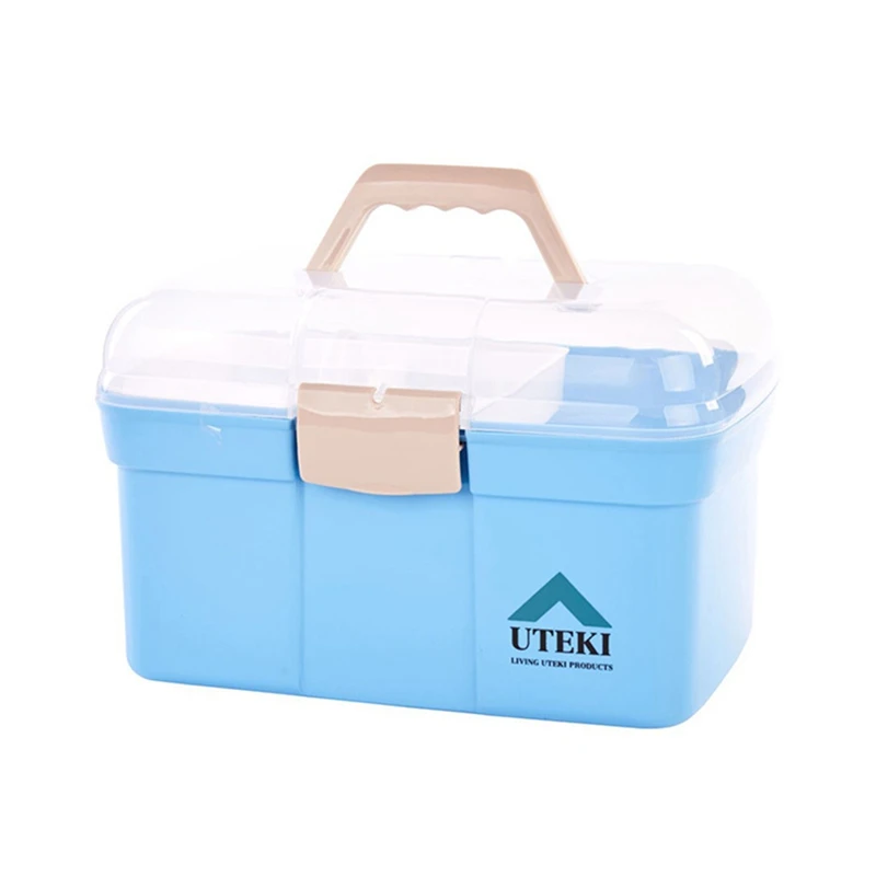 

Hot Sale Multi-layer Pill Cases Plastic Medicine Storage Box First Aid Kit Family Children Small Medical Box Portable Pill Cases
