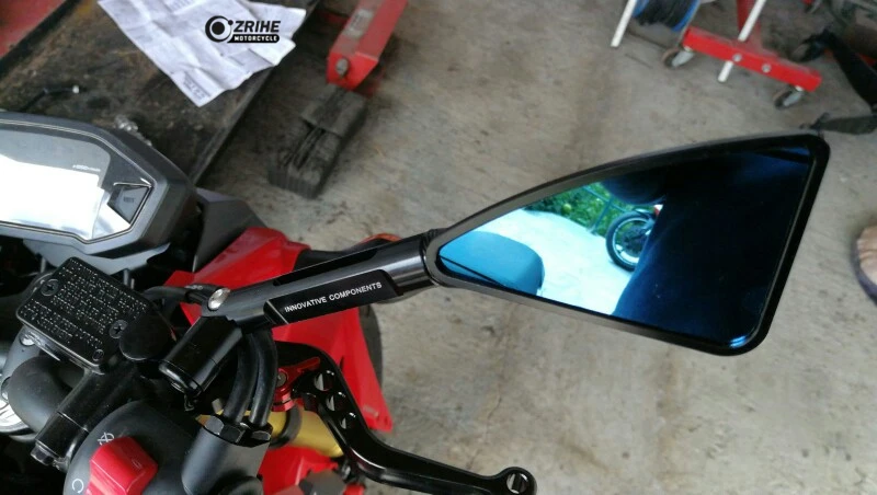 Мотоциклетные зеркала заднего вида Спортивное стекло боковое зеркало для ducati