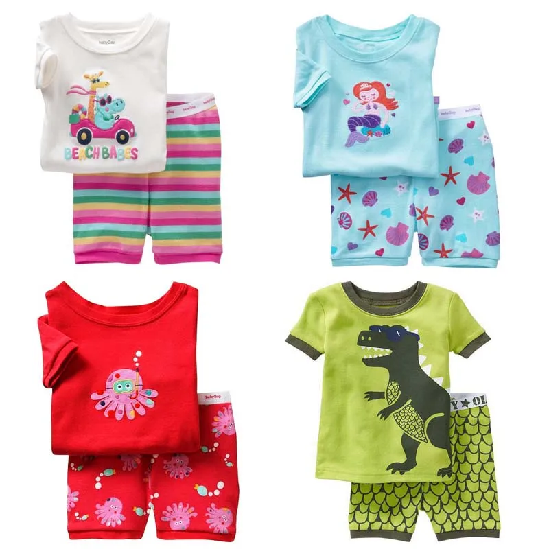 

Clearing Children 100 Cotton high Quality Pajamas Sets Kids Pyjamas Sets Boys and Girls Pijamas Children Pyjamas Kids Clothing