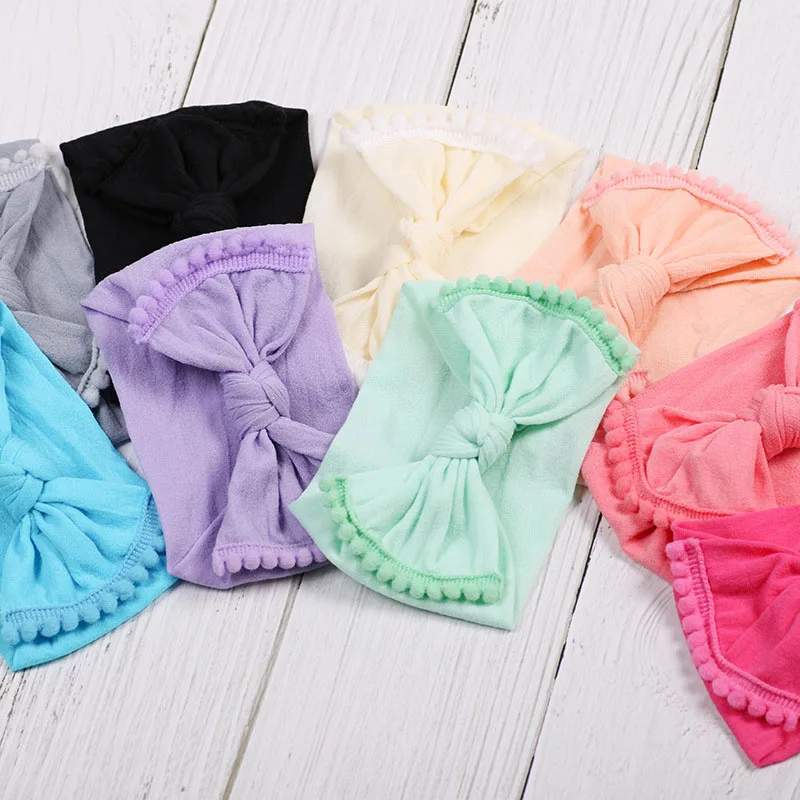 Повязка на голову детская эластичная с бантом|bow hair baby|accessories accessoriesaccessories accessories |