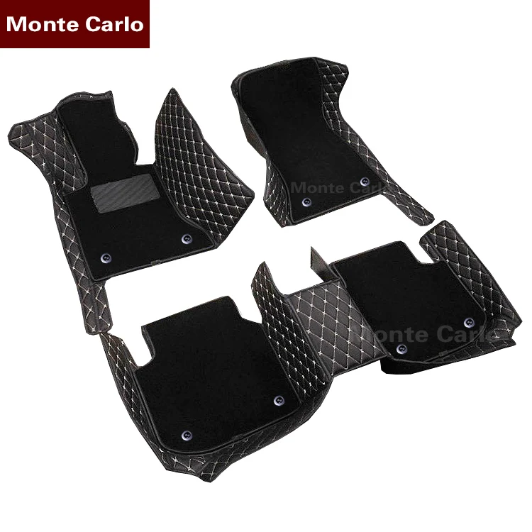

Customized car floor mats for BMW 3 5 6 7 series E90 F30 E60 E61 F10 F11 F07 G30 E63 F12 F13 E65 F01 F01 G11 G12 carpet liners