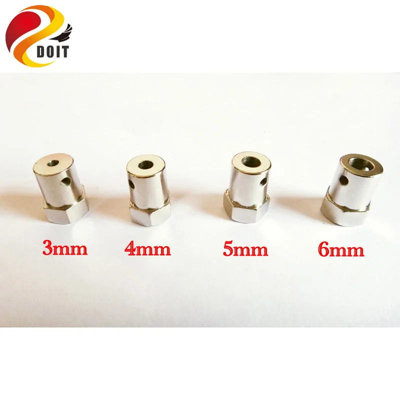 Copper Hex Coupling For Robot Car Chassis Hexagon Connector Metal Connecting Shaft Coupler Hub For Wheel Motor Diy Rc Part Toy Copper Hex Coupling For Robot Car Chassis Hexagon Connector Metal Connecting Shaft Coupler Hub For Wheel Motor Diy Rc Part Toy