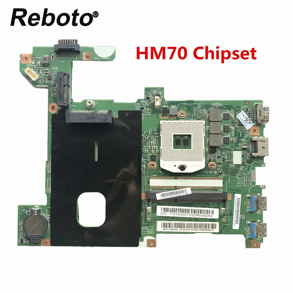 Reboto высококачественный ПК для lenovo G580 LG4858L материнская плата для ноутбука PGA989 HM70 48.4WQ02.011 11S90001149 90001149 мб Протестировано