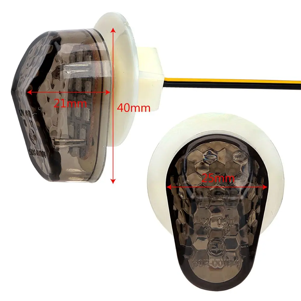 2 шт./компл. индикаторная лампа мотоцикла светильник ing Аксессуары для мотоциклов для поворотов светильник s Универсальный мигалкой светильник