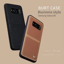 NILLKIN BURT Case For Samsung Galaxy S8 / S8 Plus Slim Scratch Resistant Mobile Phone Back Cover For Samsung Galaxy S8 Plus Case