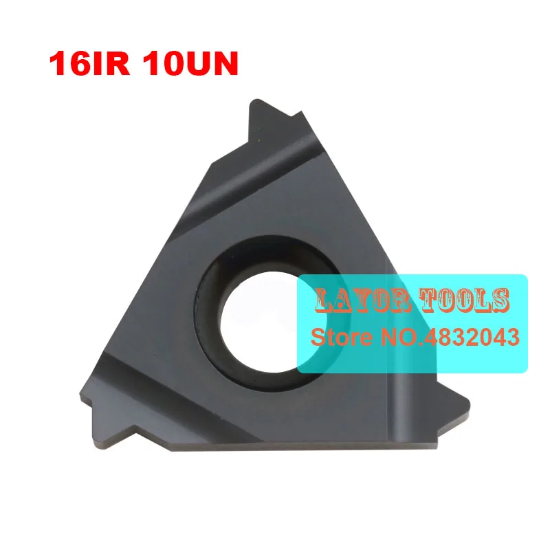 

16 IR 10 UN ,Indexable Tungsten Carbide Threading Lathe Inserts for Threaded Lathe Holder,thread turning tool holders