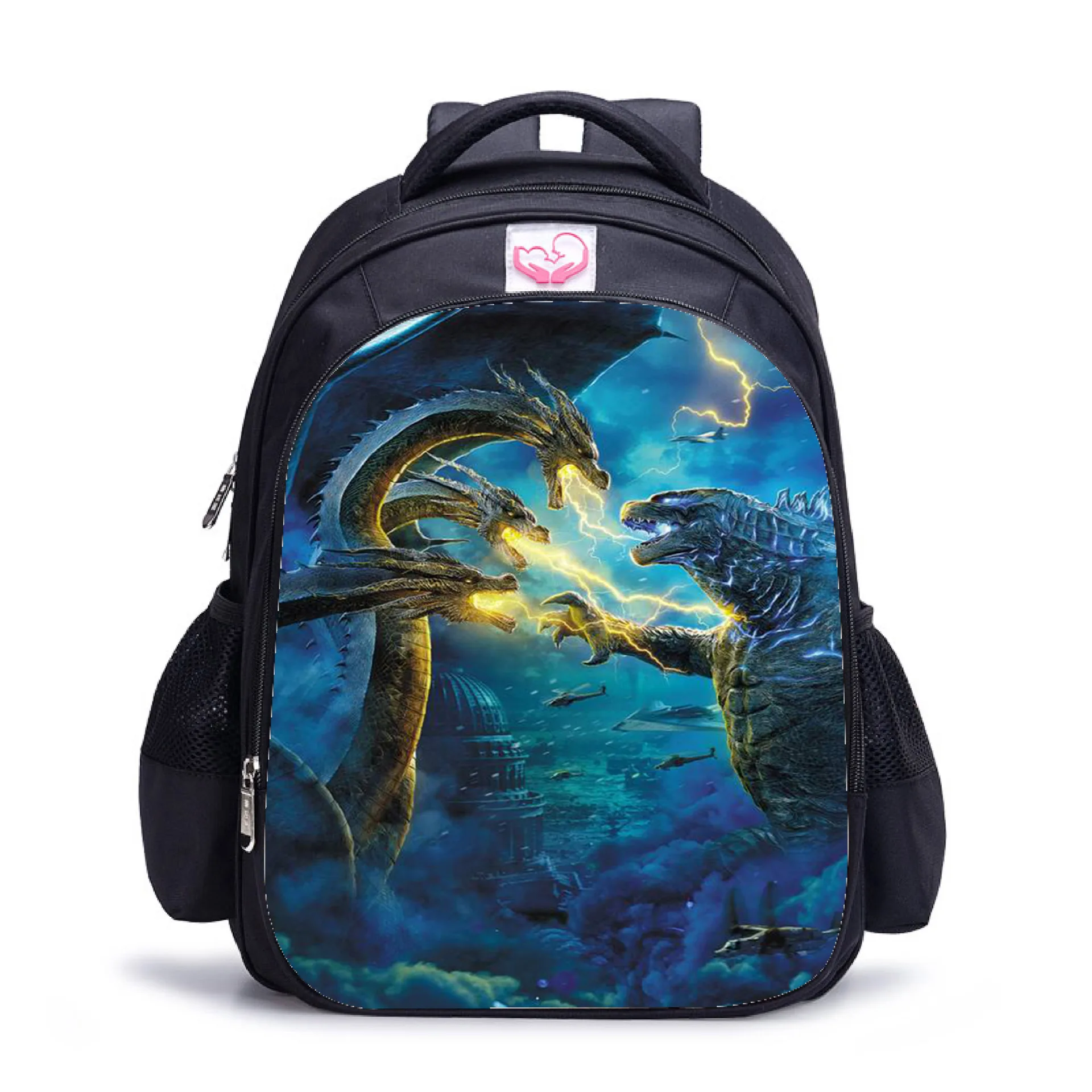 16 дюймов Bandai-Godzillaed сумка детская школьная с рисунком из мультфильма милый