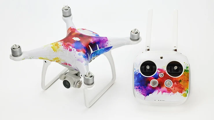PGY DJI Phantom 4 Accessories Skin Stickers Decals 3M PVC Phantom 4 Waterproof Quadcopter Drone Parts Multiple Style