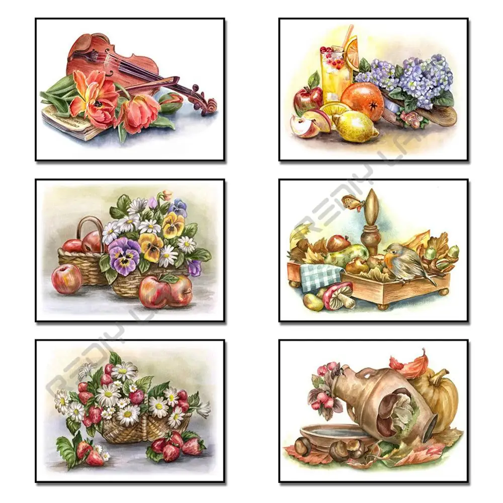 

Diamond Embroidery Still Life Flowers Diamond Painting Full Square/Round Drill Rhinestones Cross Stitch Mosaic Picture Crafts