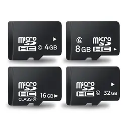 Высокая скорость! 4G B 8 ГБ 16 ГБ Micro TF карты Class10 4G 8 г 16 г 32 г Micro SD карты SDHC карты памяти C10