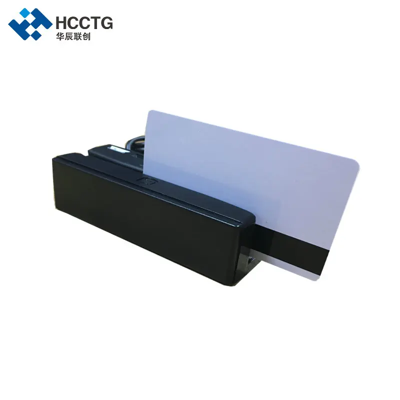 Programmable USB Magnetic Stripe MSR IC Chip Card Reader HCC-100
