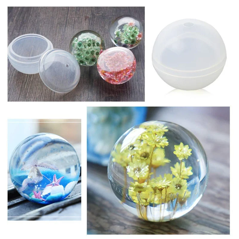 

DIY Resin Art Making Tools Kit 6 Different Shape Casting Molds, 2 Silicone Measuring Cups 100ML, 10 Stirrers 18 Pieces