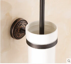 

Antique total copper toilet brush holder suits Archaize toilet drink holder Bathroom hardware accessories Toilet brush holder