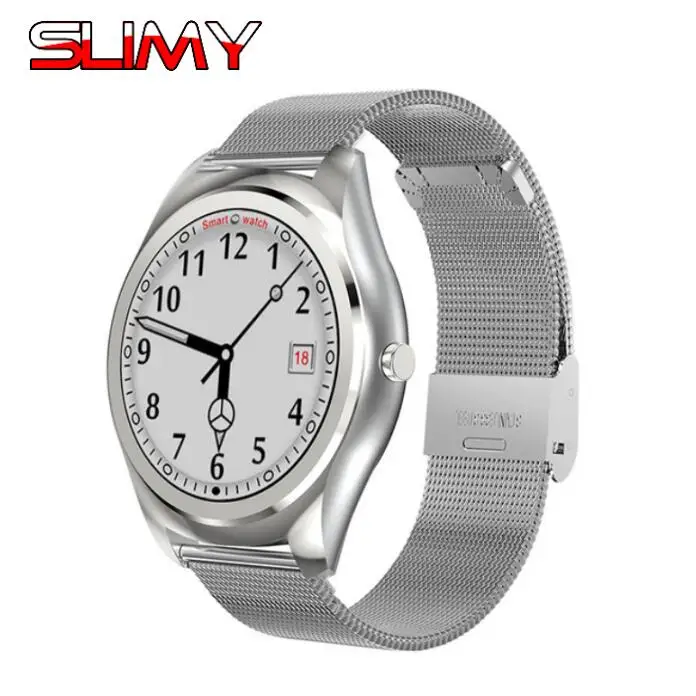 

Slimy N3 Pro MTK2502 Bluetooth Smart Watch Waterproof Call Reminder Heart Rate Pedometer Music Player Smartwatch for Women Men