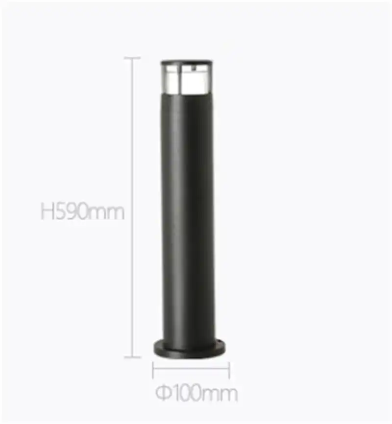 modern pole light