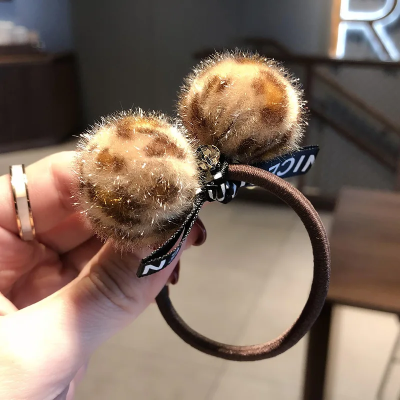 New Korea Rhinestone Hairband Women Elastic Hair Bands Shining Leopard Color Hair Rings Rope Handmade Elastic Hairband New Korea Rhinestone Hairband Women Elastic Hair Bands Shining Leopard Color Hair Rings Rope Handmade Elastic Hairband