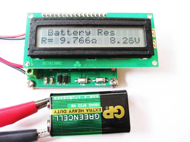 

Free Shipping! 1pc Battery internal resistance meter ESR Tester Milliohmmeter Capacitance on-line detector SENSOR
