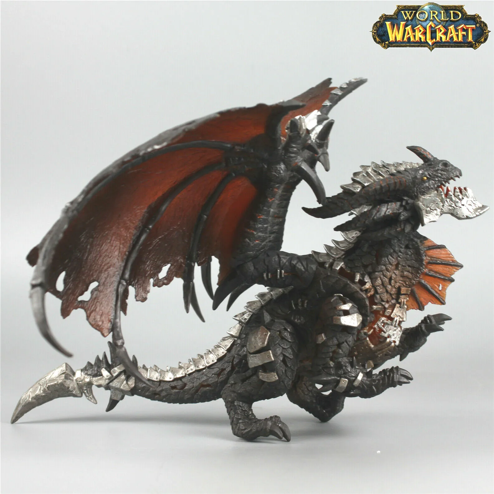 

WOW Cataclysm Neltharion Death Wing Figure Statue with Light Gradient Effect