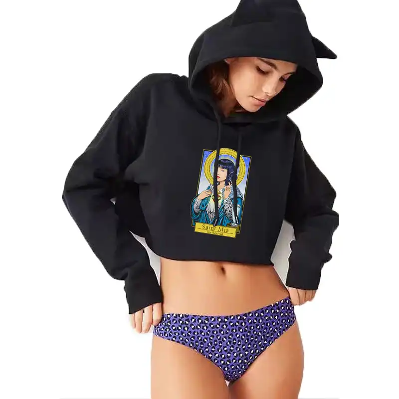 crop top hoodie for girl