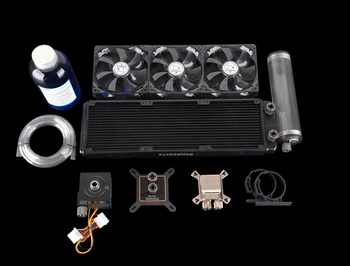 

Syscooling high performance cooling system computer cpu and gpu water cooling kit