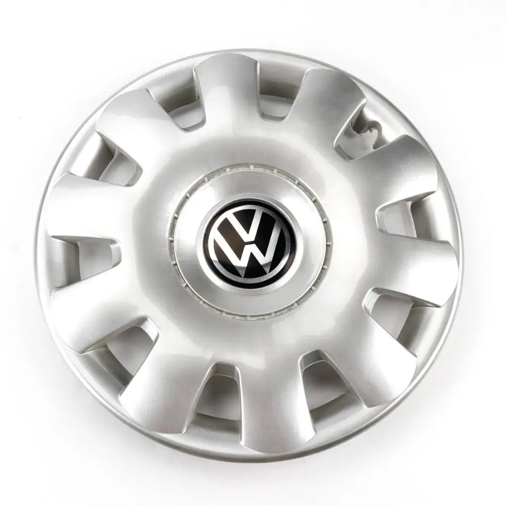 Oem 410mm/41cm Hubcap Wheel Cover Logo Emblem For Vw Volkswagen Jetta