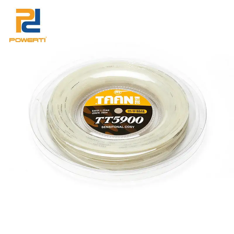 

TAAN 1.25mm Sensitonal Cosy Tennis String Synthetic Gut Training Sport String 200m reel Soft String TT5900