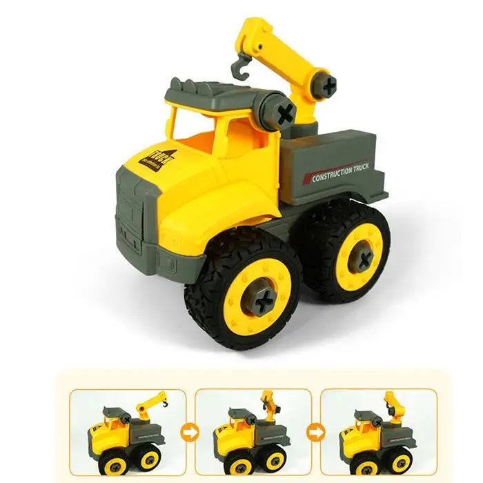 Мини Сплав Инженерная модель автомобиля трактор игрушка самосвал Модель классический игрушечный транспорт мини подарок для мальчиков
