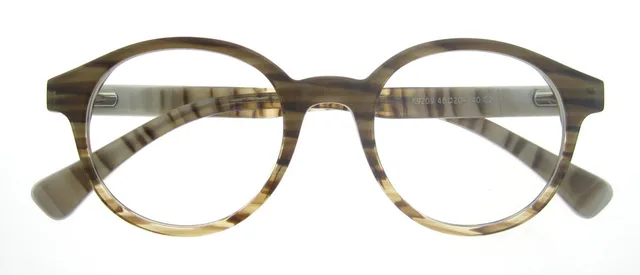 Occi Chiari 2018 Vintage Design Round Acetate Retro Optical Glasses