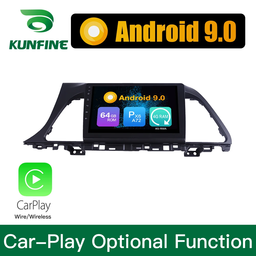 

Android 9.0 Ram 4G Rom 64G PX6 Cortex A72 Car DVD GPS Multimedia Player Car Stereo For Hyundai Sonata 2015 2016 2017 Radio