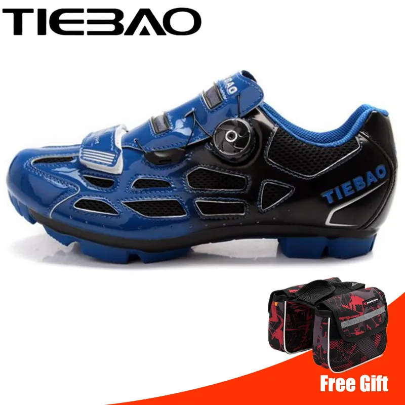 

TIEBAO Cycling Shoes sapatilha ciclismo mtb men sneakers 2019 Outdoor Self-locking Bicycle Riding superstar Mountain bike shoes