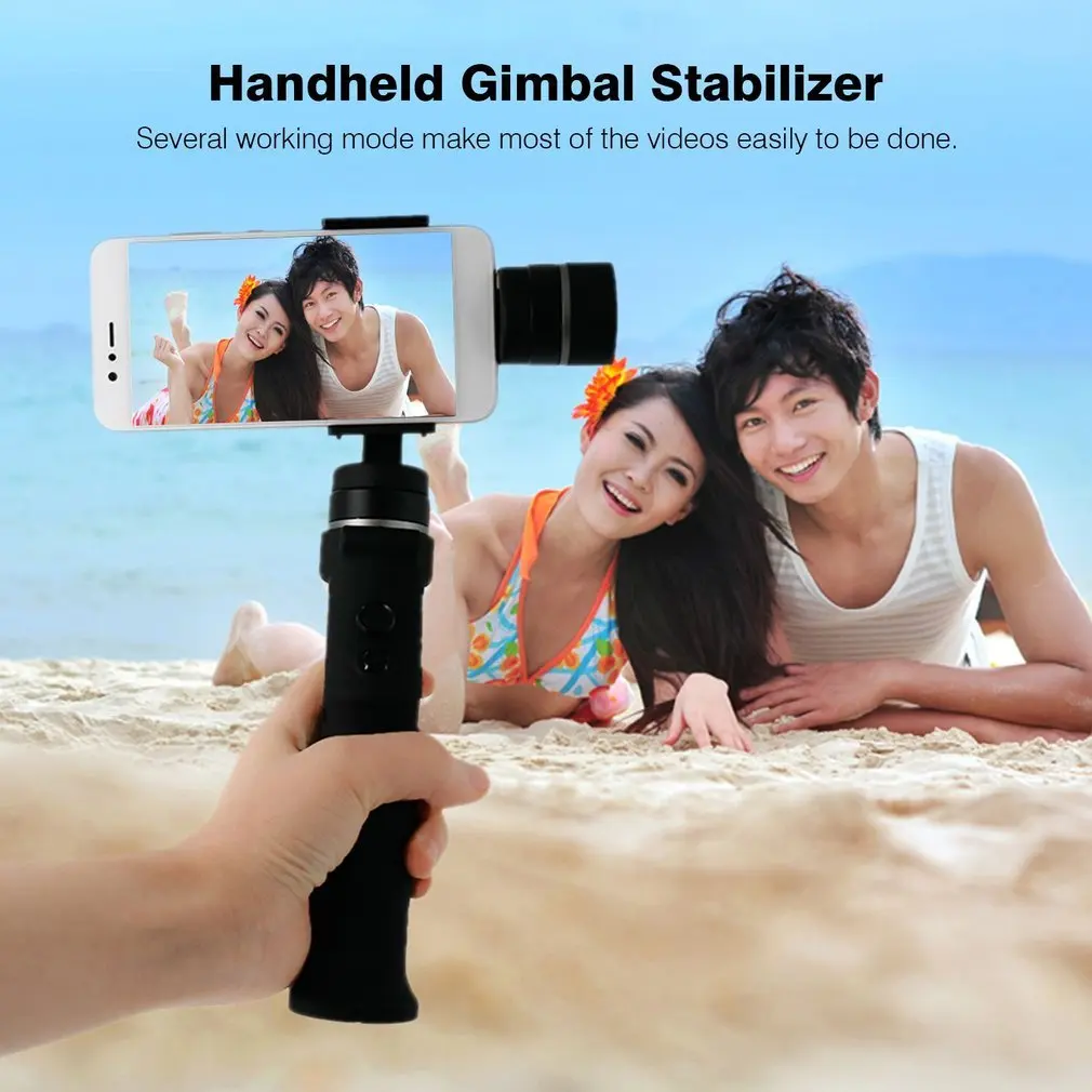 

EYEMIND 3-Axis Gimbal Stabilizer for Smartphone GO Pro Camera Handheld Bluetooth APP Selfie Stick estabilizador Face Tracking
