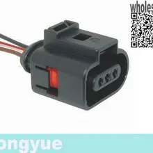 Longyue 10 шт. топлива обнаружения утечки диагностический разъем насоса Plug w/проводов для Audi TT Mk1/8N 1J0973703 1J0 973 703