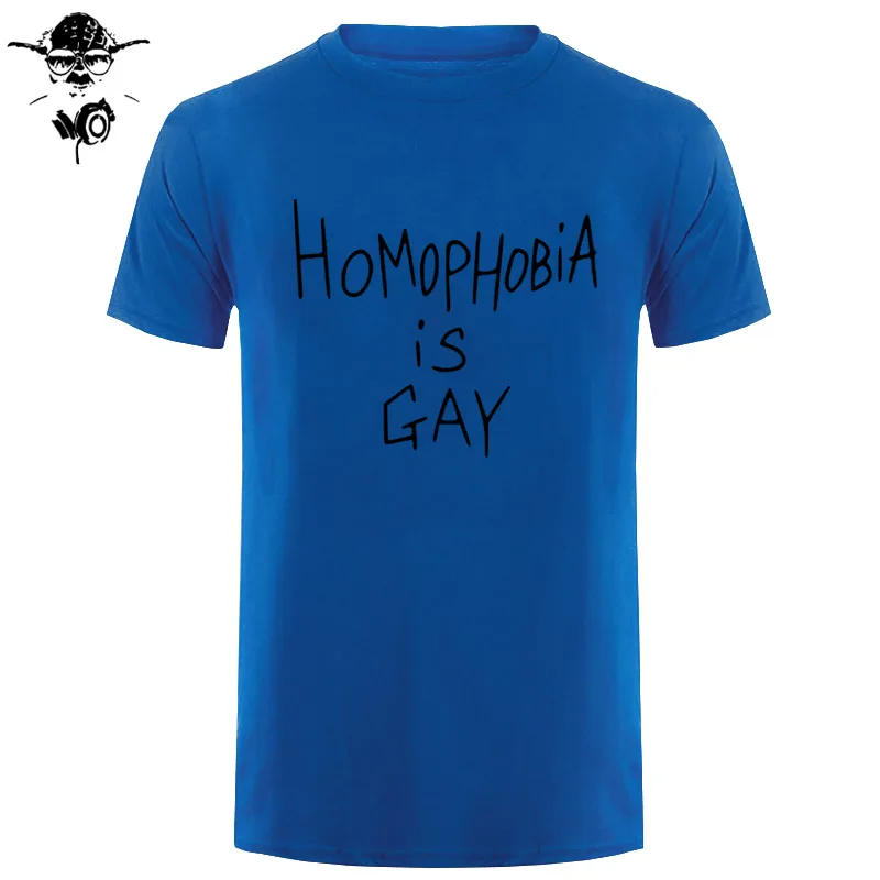 Футболка My Chemical Romance, Мужская футболка с принтом Mcr Homophobia Is Gay-Frank Iero, футболки с коротким рукавом, милая музыкальная футболка для мужчин - Цвет: blue balck