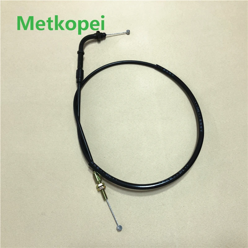 Complete Set of 3 Black 86-03 Linmot GKAK125K3 Throttle Cable Gas Cable Cable for Kawasaki KMX 125 