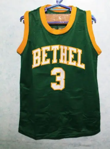 3 ALLEN IVERSON BETHEL HIGH SCHOOLTop quality Retro Throwback Stitched Basketball Jersey Embroidery US Size XXS-XXL 3 ALLEN IVERSON BETHEL HIGH SCHOOLTop quality Retro Throwback Stitched Basketball Jersey Embroidery US Size XXS-XXL