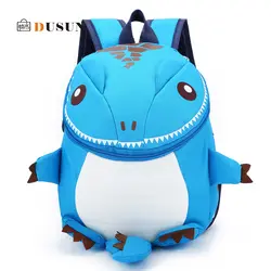 Kawaii 3D динозавр рюкзак женский животный мультфильм Bookbag для мальчиков Детский рюкзак Детский сад школьная сумка маленькая девочка новая