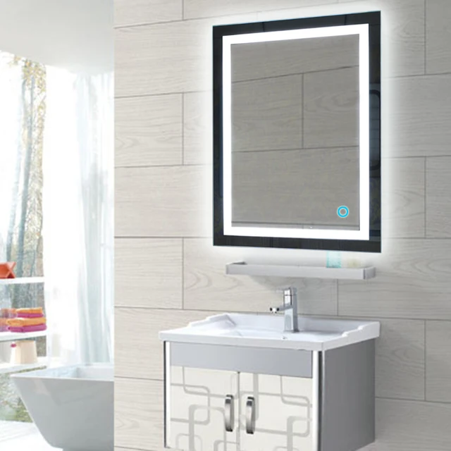 $US $71.72  2 Sizes Wall-mounted Led Bathroom Mirror Lighted Vanity Mirror Make Up Home Bathroom Anti-fog Mirro