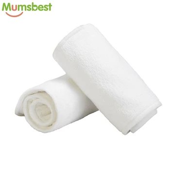 

[Mumsbest] Washable Reuseable Baby Cloth Diapers Nappy inserts microfiber 3 layers Easy Use Soft And Breathable Diaper