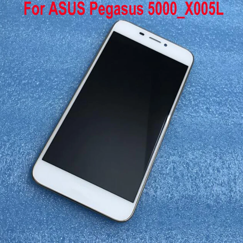 Высокое качество для asus Peg asus 5000_X005L ЖК-дисплей, сенсорная панель дигитайзер в сборе с рамкой для 5000_X005 мобильный датчик