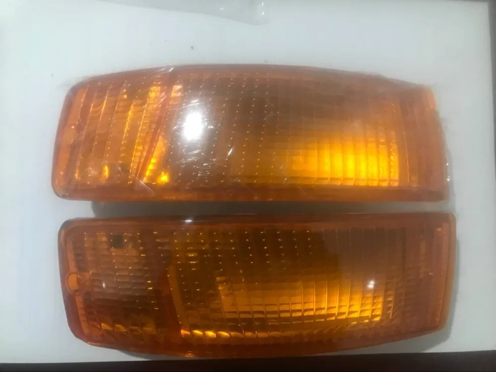 

Turn Signal Light Indicator Front Set for Audi 80 90 b4 8g 88-00 Coupe Indicator Blinker one Set Left+Right Lens Amber yellow