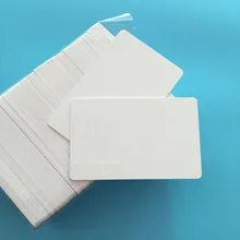 20 PCS À Prova D’ Água RFID ISO Cartão S50 Chip de Jato de Tinta Em Branco Cartão de Plástico PVC Com 13.56 mhz HF